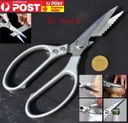 Kitchen BBQ Scissors Shears SK5 Stainless Steel Fish Chicken Bone Beer Opener