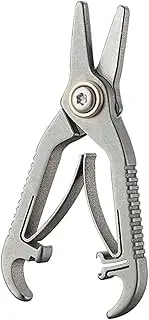 Titanium Nose Hair Scissors, Manual Beard Trimmer, Easy to Carry Lightweight Makeup Tool, Portable Eyebrow Trimming
