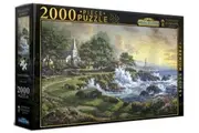 Thomas Kinkade Seaside Haven Puzzle, 2000 Piece