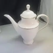 Lenox Landmark Platinum Coffeepot NEW with tags USA White