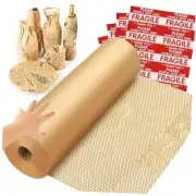 Honeycomb Packing Paper Wrap 15''x600', Substitute Alternative for Bubble