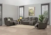 RODDICK FABRIC 2 Seater with Electric Recliners