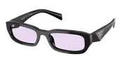 Prada PR B06S 16K40J Men's Sunglasses Black Size 53