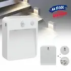 Battery Operated Night Light PIR Sensor Wall Step Lights LED Stair Lamp Motion