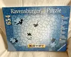 New Sealed Ravensburger Krypt Jigsaw Puzzle Silver 654 Pieces #159642 Germany