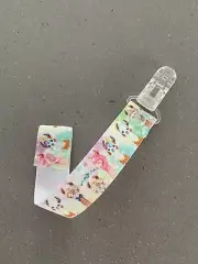 Baby Dummy Clips Pacifier Chain Soother Holder Strap Llama