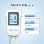 Digital Soil Thermometer 3in1 PH Temperature Humidity Meter Soil Tester