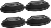 DINHEAROM 4Pcs Bike Front Wheel Riser Block Stable Indoor Training Stand for Mountain Road Bikes Bike Wheel Holder for Enhanced Stability During Cycling Sessions