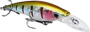 Swimbait Fishing Lures | Artificial Animated Swimbait - Saltwater Fish Tackle Kit, Slow Sinking Bass Fishing Crankbaits for Saltwater and Freshwater