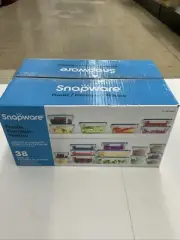 Snapware Plastic Airtight & Leakproof 19 Containers & 19 Lids 1298037