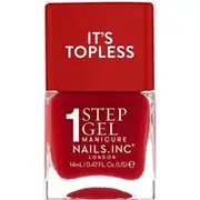 Nails Inc 1-Step Gel It's Topless Nail Polish Kendall, Kendall
