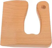 WHAMVOX Ergonomic Design Wooden Playhouse Boys and Girls Toy Safe Chopper for Little Chefs Fun Cooking Tool