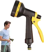 Garden Hose Nozzle, Irrigation Spray Head, Garden Hose Accessory | High Pressure Water Nozzle, Multipurpose Sprayer for Aux Care, Patio Carpa
