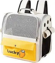 Pet Carrier Backpack – Portable Travel Bag, Breathable Mesh Window | Lightweight Dog Cat Carrier for Hiking Walking, Adjustable Straps Comfort Design, Airline Approved Soft-Sided Pet Tote
