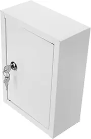 Cabilock Sturdy Wall Mount Milk Box Package Box with Lock Outdoor Mailbox for Milk Letters