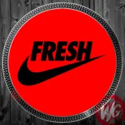 ONE DJ Turntable Slipmat 12 inch - FRESH SLIPMAT
