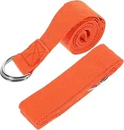 LOORGVEL Pcs Yoga Stretching Strap Inelastic Bands for Resistance Exercise Daily Use Reusable Compact Professional Yoga Supply
