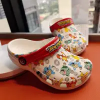 在飛比找Yahoo!奇摩拍賣優惠-crocs 卡駱馳 洞洞鞋 兒童款 寶可夢 小童寶寶 夏天 