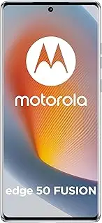 [Motorola] Edge 50 Fusion (8/256 GB, Dual Camera 50 + 13 MP, Display 6.67 Inch POLED FHD+ 144 Hz, IP68, Snapdragon 7s Gen 2, Battery 5000 mAh, Dual SIM, Android 14), Marshmallow Blue