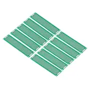 PCB Board Circuit, 24 Pcs Prototype Perfboard Solder Board, Green