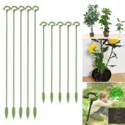 10xTomato Plant Stem Support Stakes Trellis Gardening Climbing Cage Stand Garden