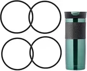 4/6 Pack Gasket Replacement Fits for Contigo Snapseal Byron Travel Mug 16oz & 20oz, Leak-Proof Rubber Seal Lid Gaskets Replacement Silicone Part for Contigo Coffee Travel Tumbler