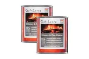 Firewise Soot-Loose Chimney & Flue Cleaner 250g 3-in-1 Dissolves Soot, Tar & Creosote, Improves Heater Efficiency, Cuts Smoke, Non-Corrosive, Eco-Safe, and Ideal for Wood stoves - 10 Treatments