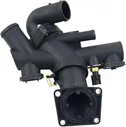 Compatible For Jaguar S-Type XJ8 XKR XF 4.2 V8 Housing Complete Assembly With Thermostat AJ811793