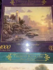Thomas Kinkade, The Sea of Tranquility 1000 Piece Jigsaw Puzzle, NEW/sealed A80