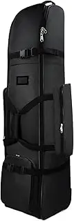Golf Bag Travel Case - Heavy Duty Golf Aviation Bag with Wheels,Foldable Aviation Luggage Case Outdoor Storage Accessories for Lovers Coworkers Family