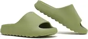 [youermei] Cloud Slides for Women and Men, Pillow Slippers, Non-Slip Quick Drying Soft Lightweight Shower Shoes, Thick Sole Open Toe Slides Sandals for Indoor & Outdoor