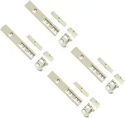 1Set, Compatible for Electrolux/Siemens/Bosch Built-in Fridge Door Slide Rail Mounting Kit Refrigerator Door Sliding Guide