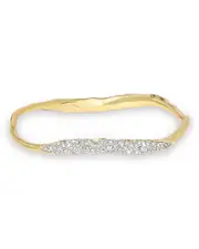 Alexis Bitar Solanales Crystal Skinny Bangle Bracelet