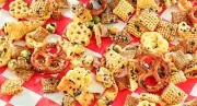 HOT/SPICY FURIKAKE SEAWEED SNACK MIX, PARTY CHIPS MIX, SWEET-SALTY CHEX MIX BULK