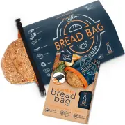 Reusable Freezer Bread Bag for Homemade Sourdough Large Storage Double Lining