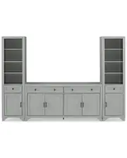 Crosley Furniture Tara 3Pc Entertainment Set