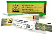 Antilope Jewelers Saw Blades #0 Jewelry Making Pack of 144 pcs. Made in Germany