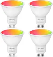 GU10 Smart Bulbs, Wifi Light Bulbs, Works with Alexa and Google Home, Dimmable L