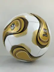 +TeamGeist adidas Gold Thermal Bonded Technology Size 5 Soccer Ball