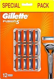 Gilette Fusion5 Razor 12 Blades for Men