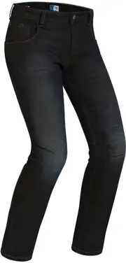 PMJ New Rider Motorcycle Jeans, black-blue, Size 34 for Men Black Blue