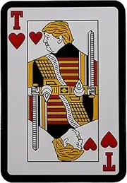 [F-Bomb Morale Gear] The Trump Card - PVC Morale Patch with Hook and Loop Backing
