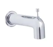 Gerber DA666934 Parma 5-9/16" Integrated Diverter Tub Spout - Chrome