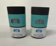 Set(2) TOADFISH Non-Tipping Can Beverage Cooler Smart Grip Sticks to Surface