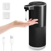 Automatic Touchless Liquid Soap Dispenser, 4-Level Adjustable Foam, USB Recha...