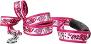 Yellow Dog Design Be My Valentine EZ-Grip Dog Leash with Comfort Handle, Small/Medium