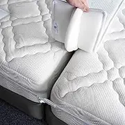 Premium Bed Bridge Twin To King Converter Kit - Bed Gap Filler to Make Twin Beds Into King Connector - Twin Bed Connector King Maker & Mattress Connector For Guests Stayovers & Family Gatherings