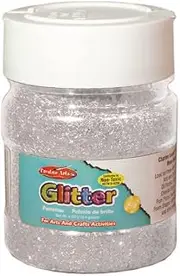 Charles Leonard Creative Arts by Glitter, 4 Ounce Bottle, Silver (41445)