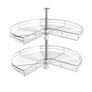 lazy susan 270 degree revolving basket