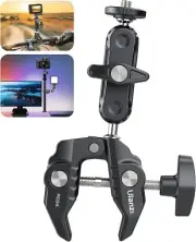 R094 Super Clamp Multi-Functional Camera C Clamp Mount, 1/4" Ball Head Monitor